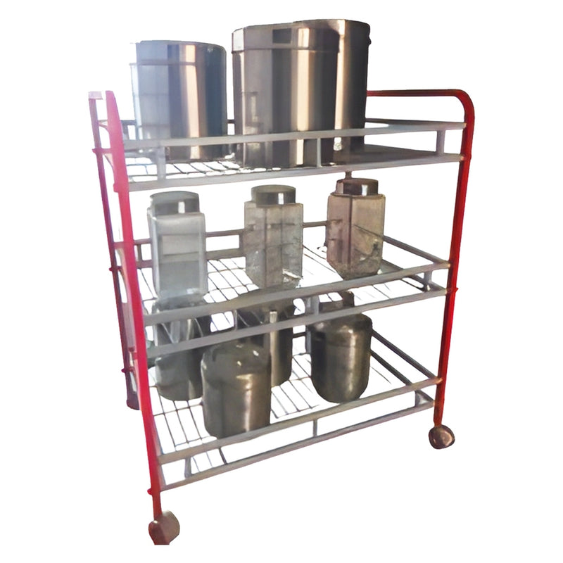 Right Kitchen 3-Tier Service Trolley -38.5x68x60 cm 1 Unit