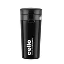 Cello Monty Vacuum Insulated Travel Mug (Black) 450 ml