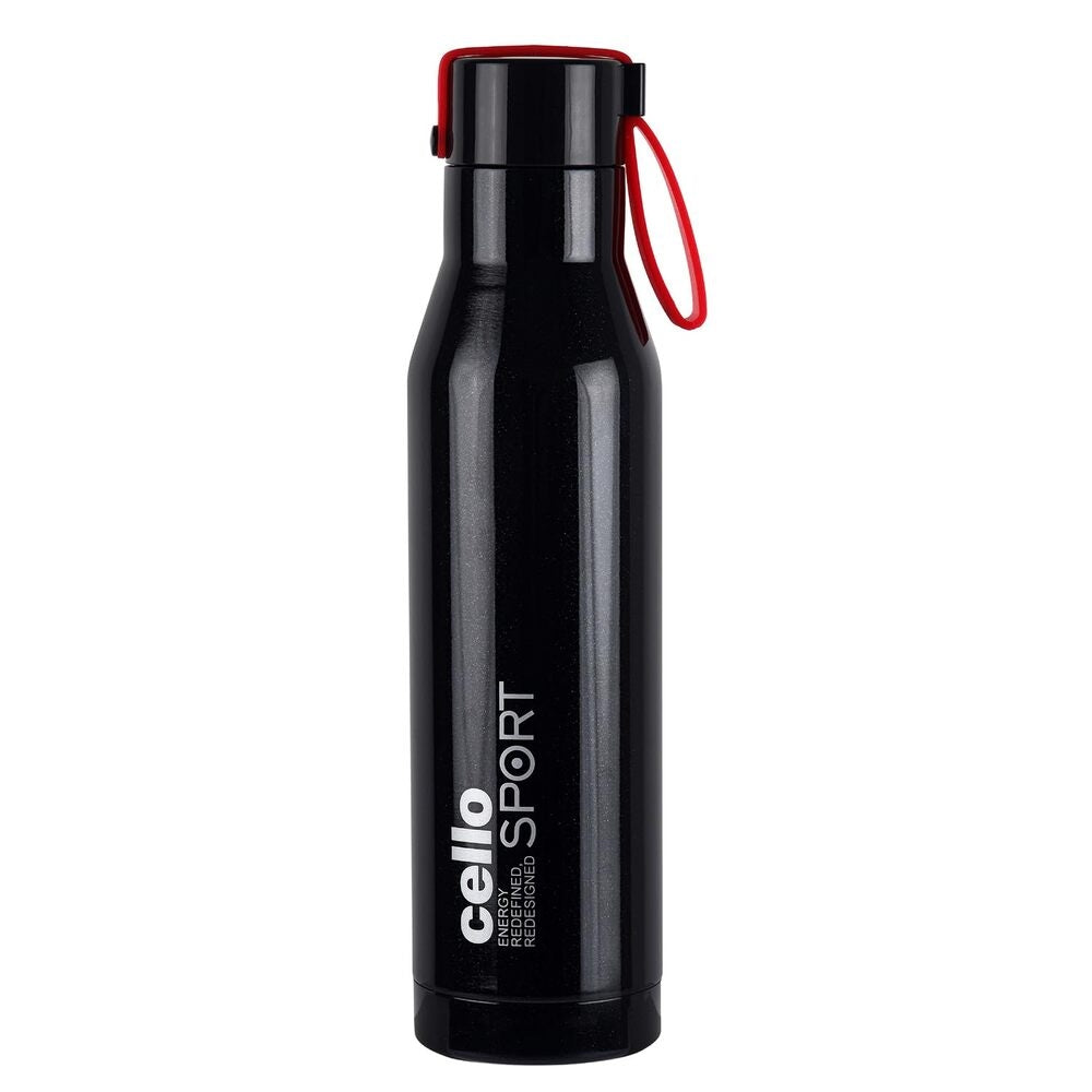 Cello Maestro Stainless Steel Insulated Flask (Black) 750 ml