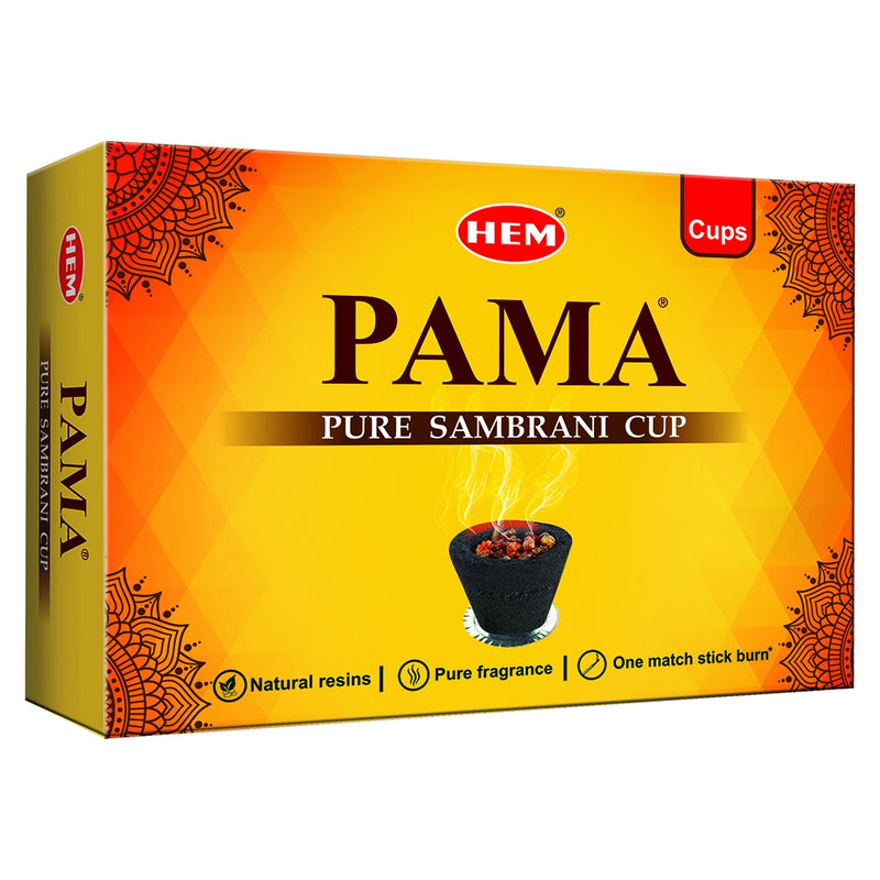 Hem Pama Pure Sambrani Cup 12 Units