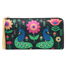 Sabhyata Peacock Design SW1-09 Women's Wallet (Green) 1 Unit