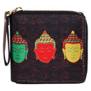 Sabhyata Buddha Design SW4-03 Women's Wallet (Black) 1 Unit