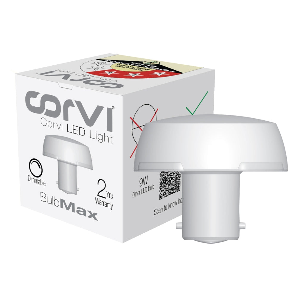 Corvi LED Bulb B22 Warm White 3000K 6 W