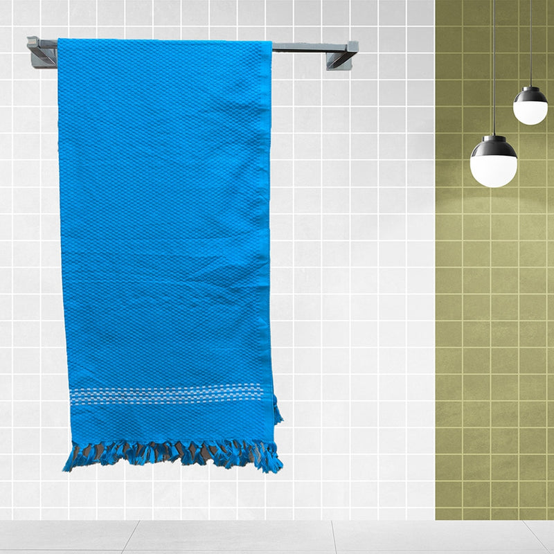 Sevenstar Bath Towel 160 GSM - Blue 75x150 cm