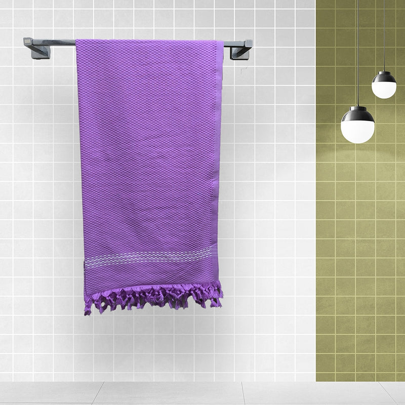 Sevenstar Bath Towel 160 GSM - Purple 75x150 cm