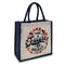 Jute Lunch Bag with Zip (D26) - 12x12x6 Inches 1 Unit