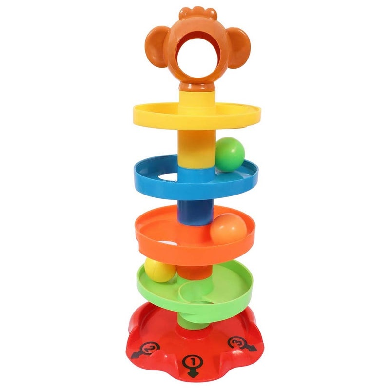 Toyshine 5 Layer Plastic Stack For Kids - Multicolour 1 Unit