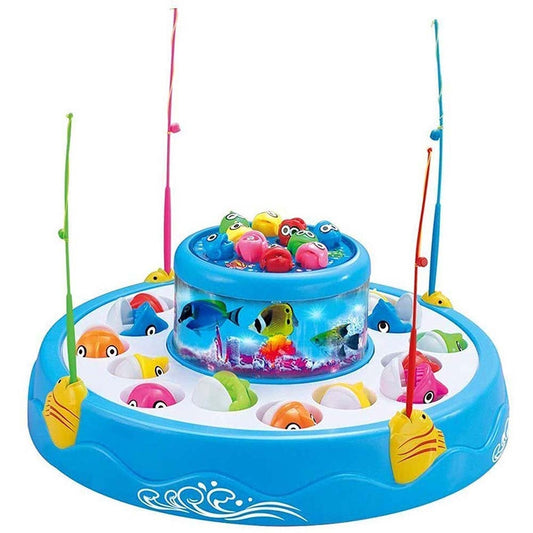 Toyshine Fish Catching Game With 26 Fishes and 4 Pods - Multicolour 1 Unit