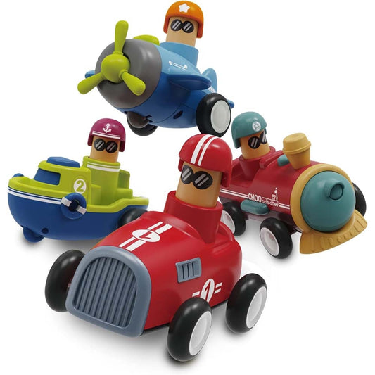 Vehicle Toys (Set of 4) Pack of 4