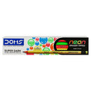 Doms Neon Rubber Tipped Pencil 10 Pieces