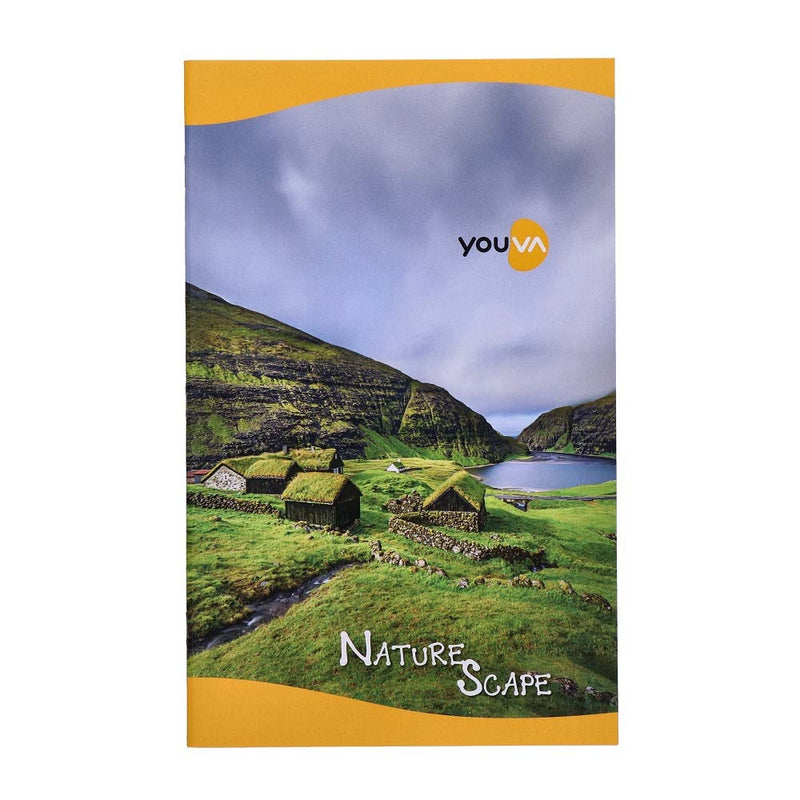 Navneet Youva Regular Single Line Long Book - Assorted 84 Pages