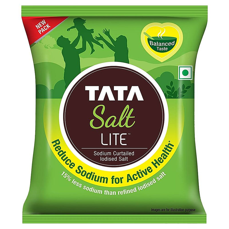 Tata Salt Lite - Low Sodium Iodised: 1 kg