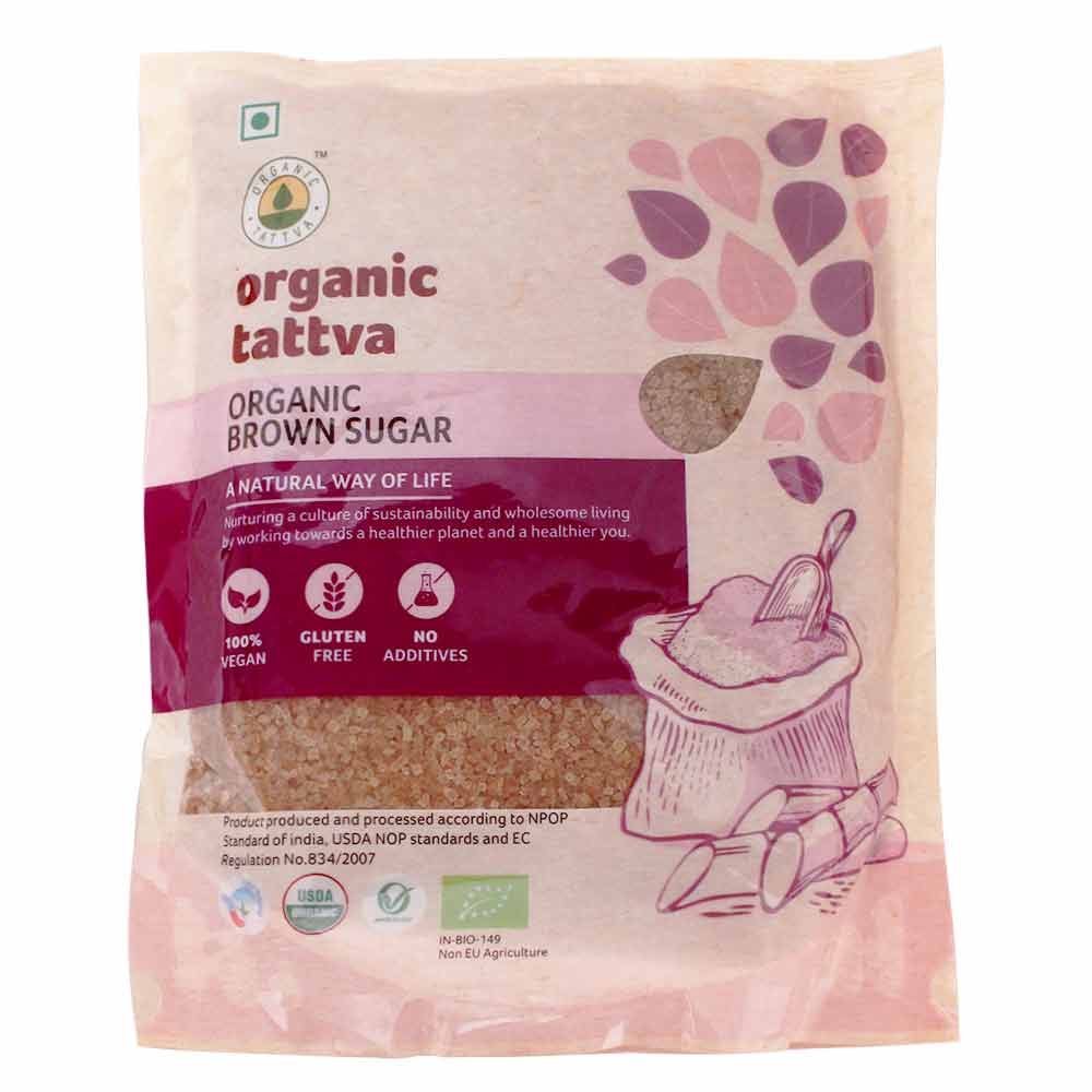 Organic Tattva Brown Sugar: 500 gms