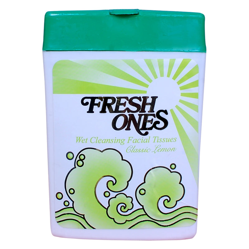 Fresh Ones Lime Fresh Wet Cleaning Tissues 40 Unit