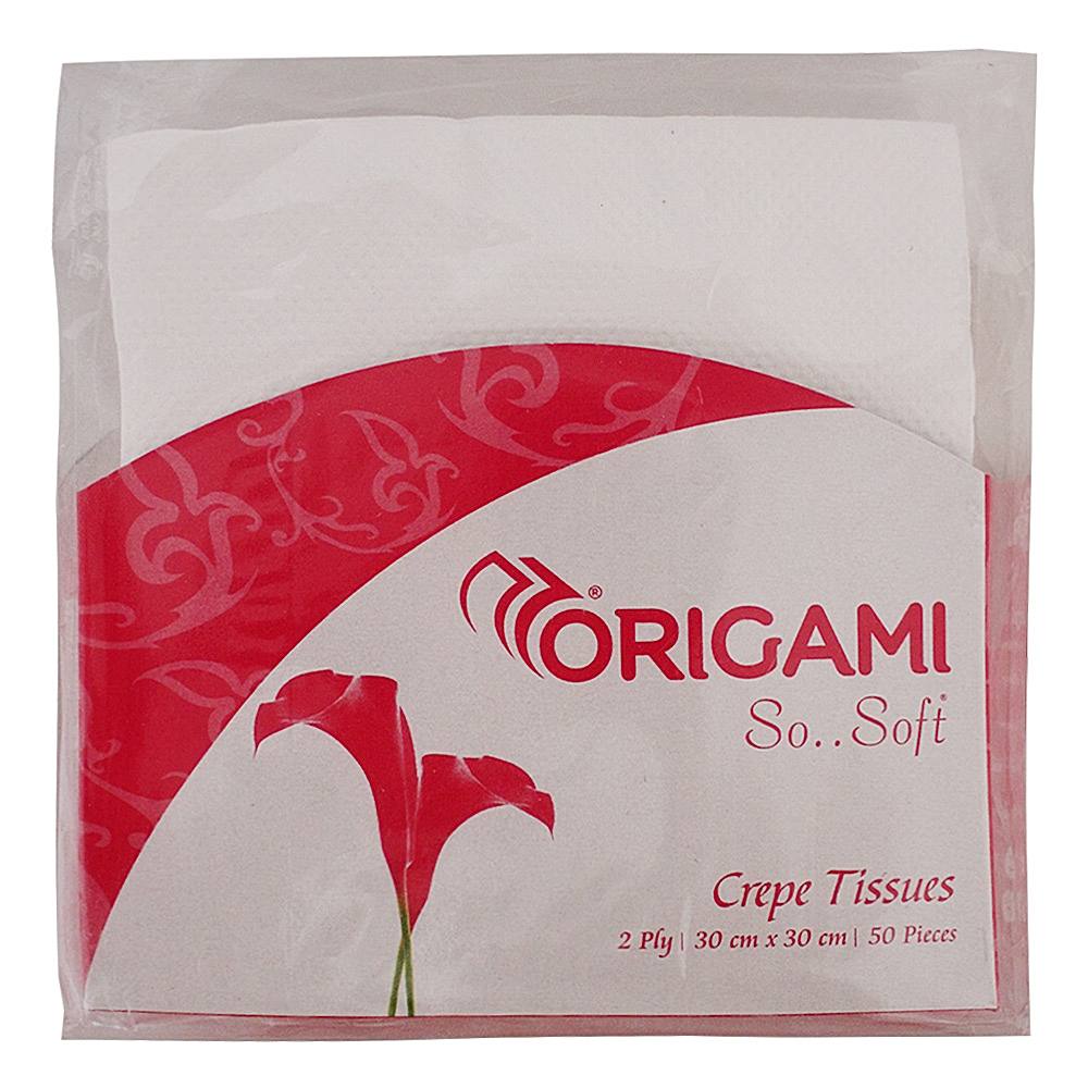 Origami So Soft 2 Ply Tissues 50 Units