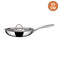 Stahl Artisan Stainless Steel Triply Fry Pan With Lid 22cm