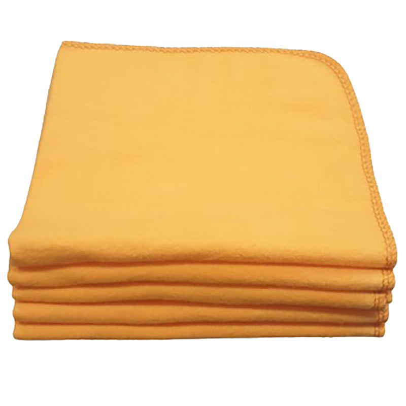 Sheetal World Cotton 4050 Yellow Duster 40x50cm 5 Pieces