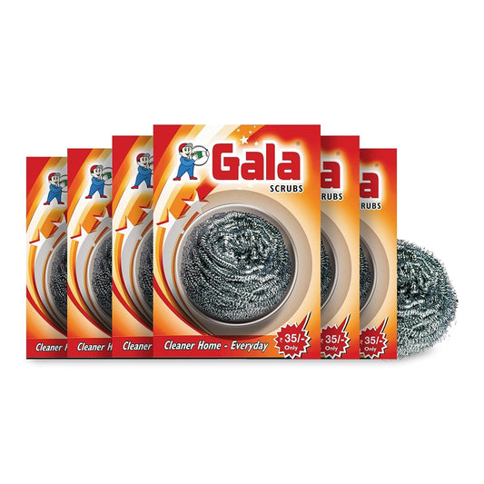 Gala Stainless Steel Utensil Scrubber 6 Piece