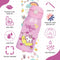 Femora Galaxy World Thermosteel Double Wall Kids Water Bottle With Bag Pink 550 ml