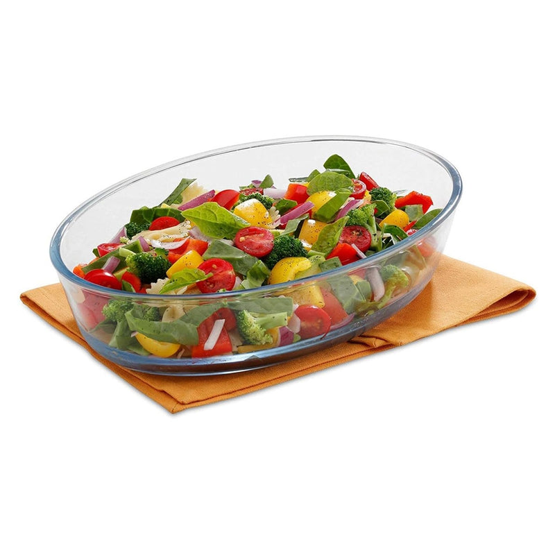 SignoraWare Borosilicate Bake 'N' Serve Oval Dish 700 ml