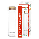 SignoraWare Borosilicate Glass Water Bottle 1 L