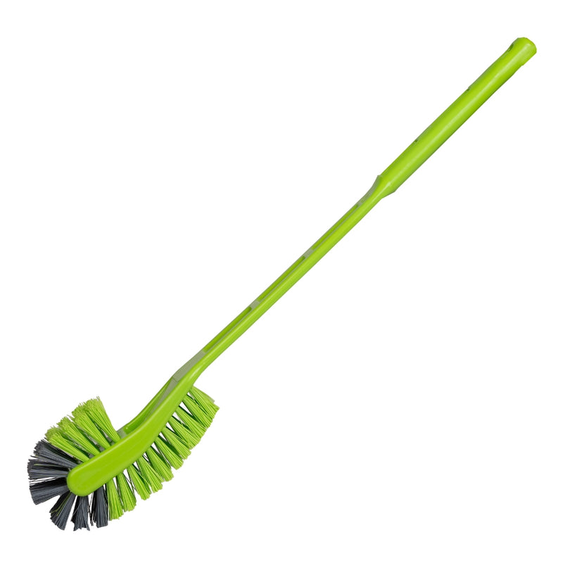 Gebi Anti-Bacterial Mega Dual Action Toilet Brush (Fluorescent Green) 1 Unit