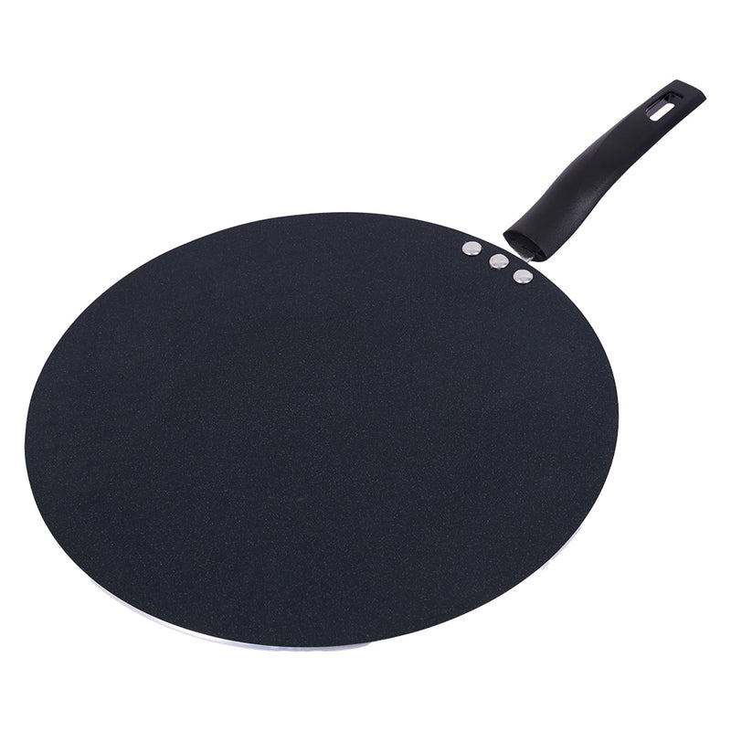 Bombay Kookware Non-Stick Flat Tawa - Grey 32 cm