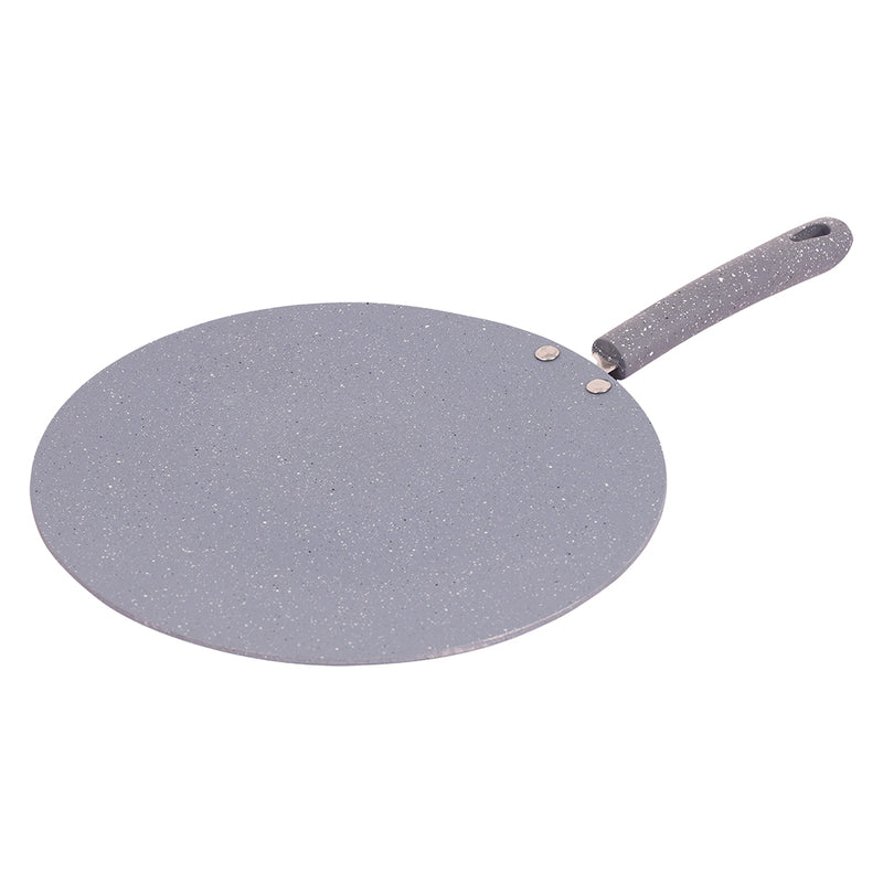 Bombay Kookware Induction Non-Stick Granite Roti Tawa - Grey 26 cm