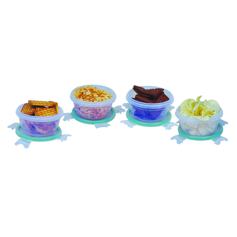 Princeware Click N Seal Plastic Container Set of 4