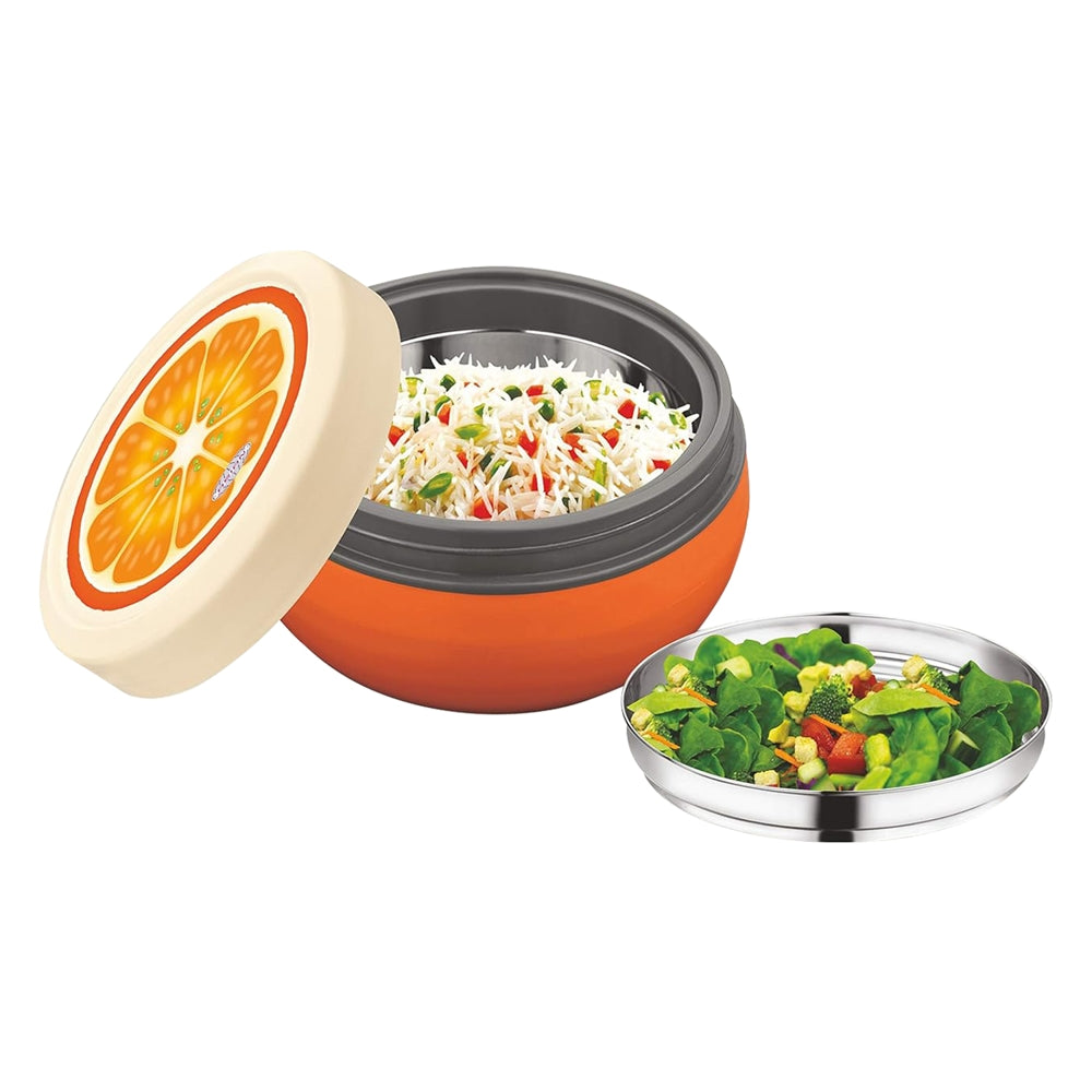 Asian Fun Meal Super Insulated Lunch Box - Orange 350 ml