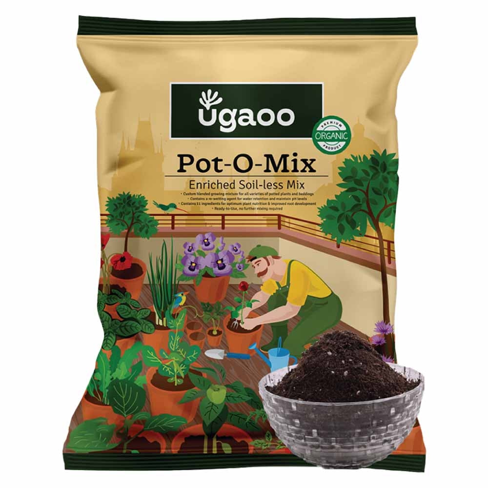 Ugaoo Pot-O-Mix Potting Soil For Plants 5 kg