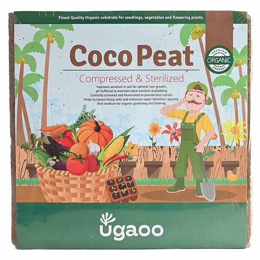 Ugaoo Organic CocoPeat Brick Plant 5 kg