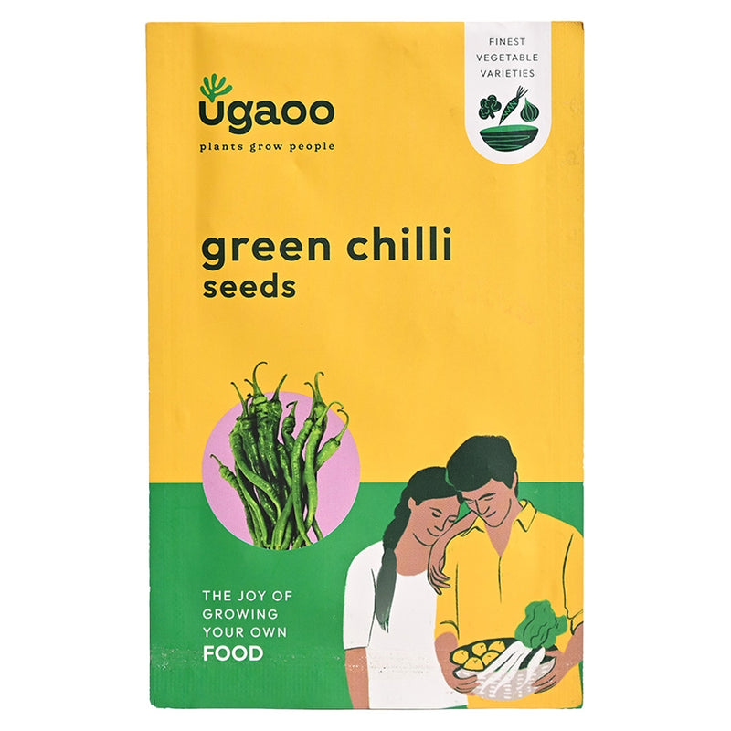 Ugaoo Green Chilli Seed 0.5 g