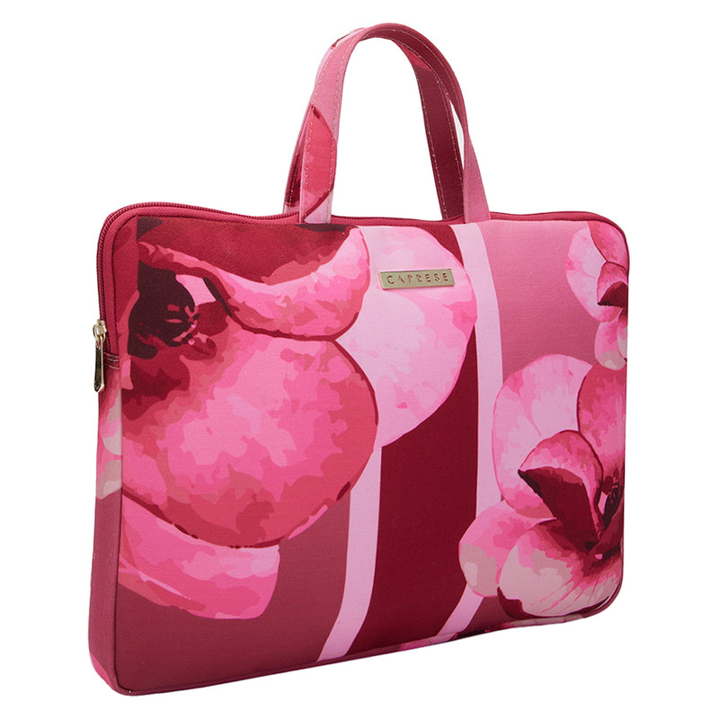 Caprese Iris Laptop Hand Bag Large Pink 1 Unit