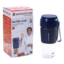 Wonderchef Nutri Cup Portable USB Charging Blender (Blue) - 300 ml 1 Unit