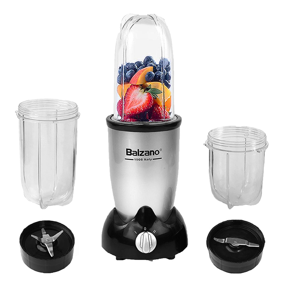 Balzano High Speed Nutri-Pro Bullet Powerful Mixer Grinder - Silver 500 W