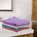 Microfibre Face Towel (Assorted) - 4 Towels 1 Unit