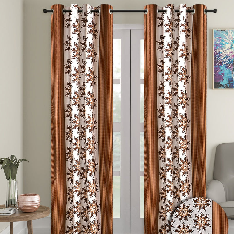 Cortina Crystal Door Curtain - Coffee 1 Unit