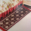 Sheetal World Assanpati (Bed Side Runner) 2066 Maroon D4 51x168 cm