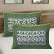 Sheetal World Cotton Pillow Cover Green D3 43x68cm Set of 2