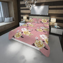 Elegant Weavers Torrance Double Bedsheet 120 GSM - Pink 220x240 cm