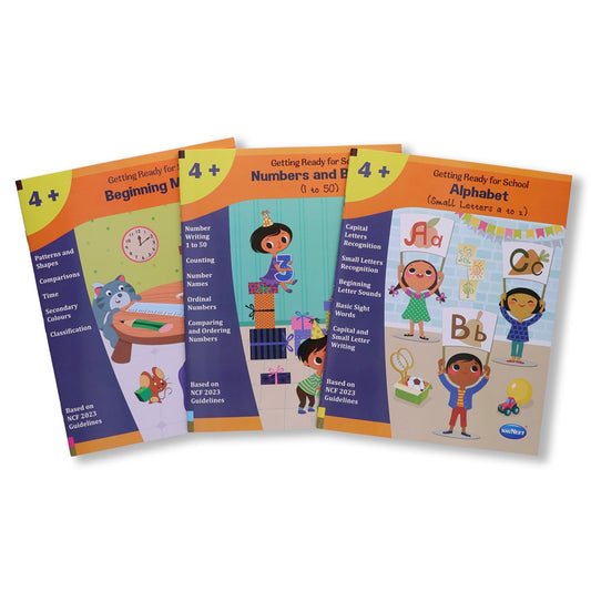 Navneet Getting Ready For School (Age 4+ Years) Pack Of 3