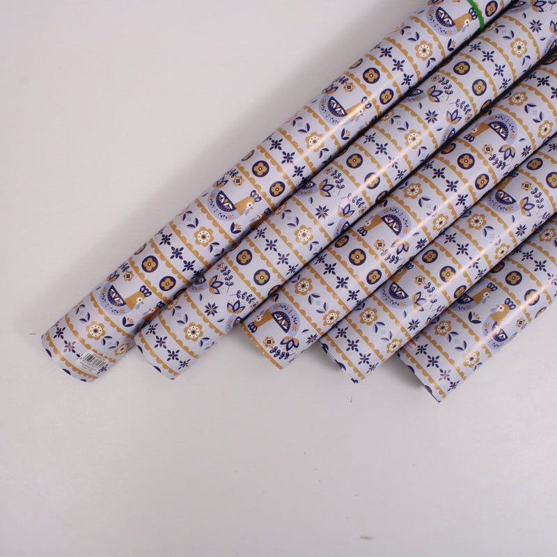 Archies Madhubani Gift Wrapping Paper Duck Printed Pack of 5