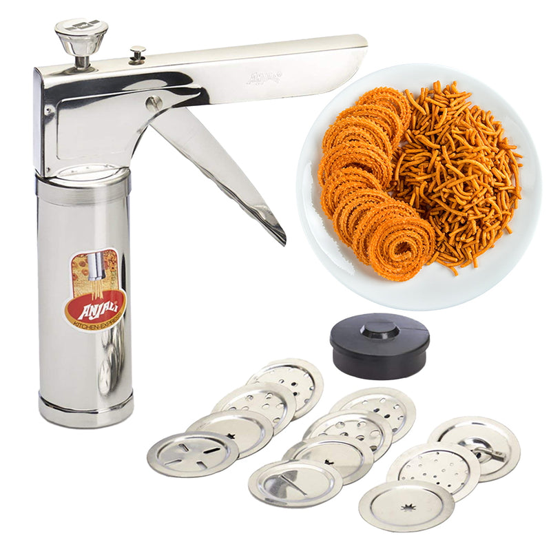 Anjali Kitchen Express Gripper (Chakli Maker) - 12 Jalis 1 Unit