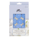 Scented Tea Light Candles - Fresh Linen 15 Pieces