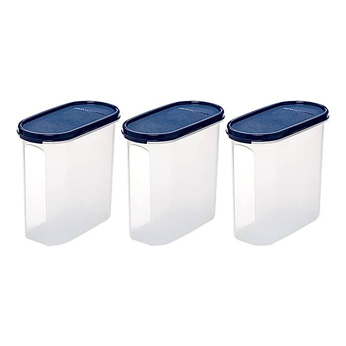 Signoraware Modular Oval No.3 Container - Blue 3 Containers