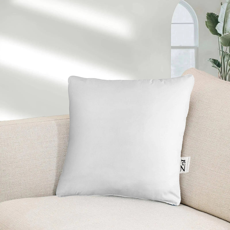 Recron Zest Fibre White Cushion - 41x41 cm 1 Unit