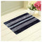 Elegant Weavers Stripe Bathmat (Grey) - 40x60 cm 1 Unit