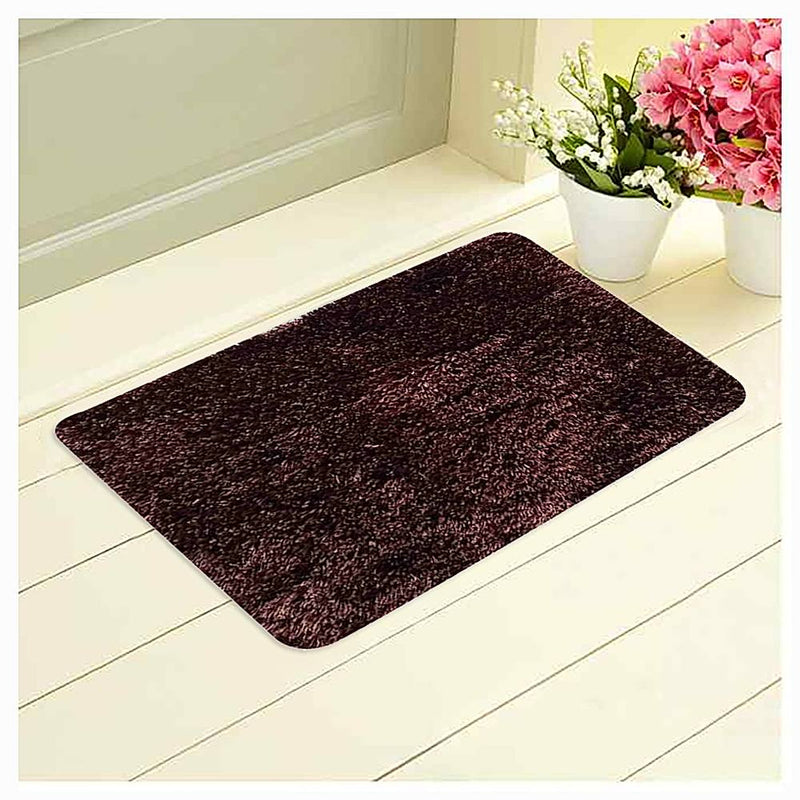 Elegant Weavers Shine Bathmat (Brown) - 40x60 cm 1 Unit