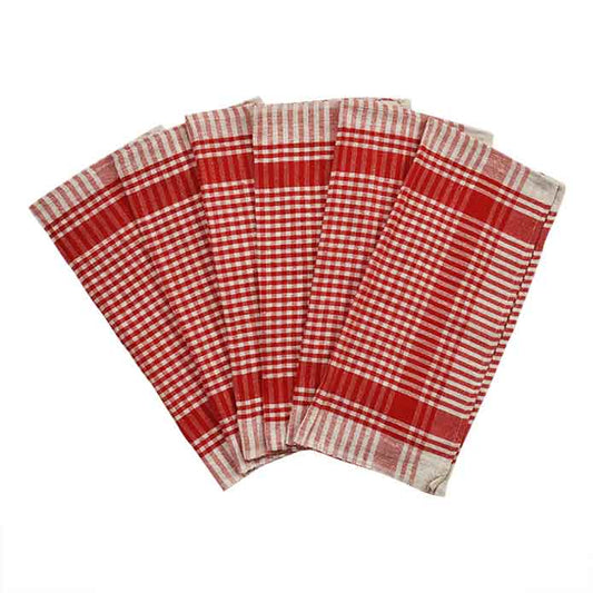 MST Duster Monochex - Red (43x43 cm) 6 Pieces